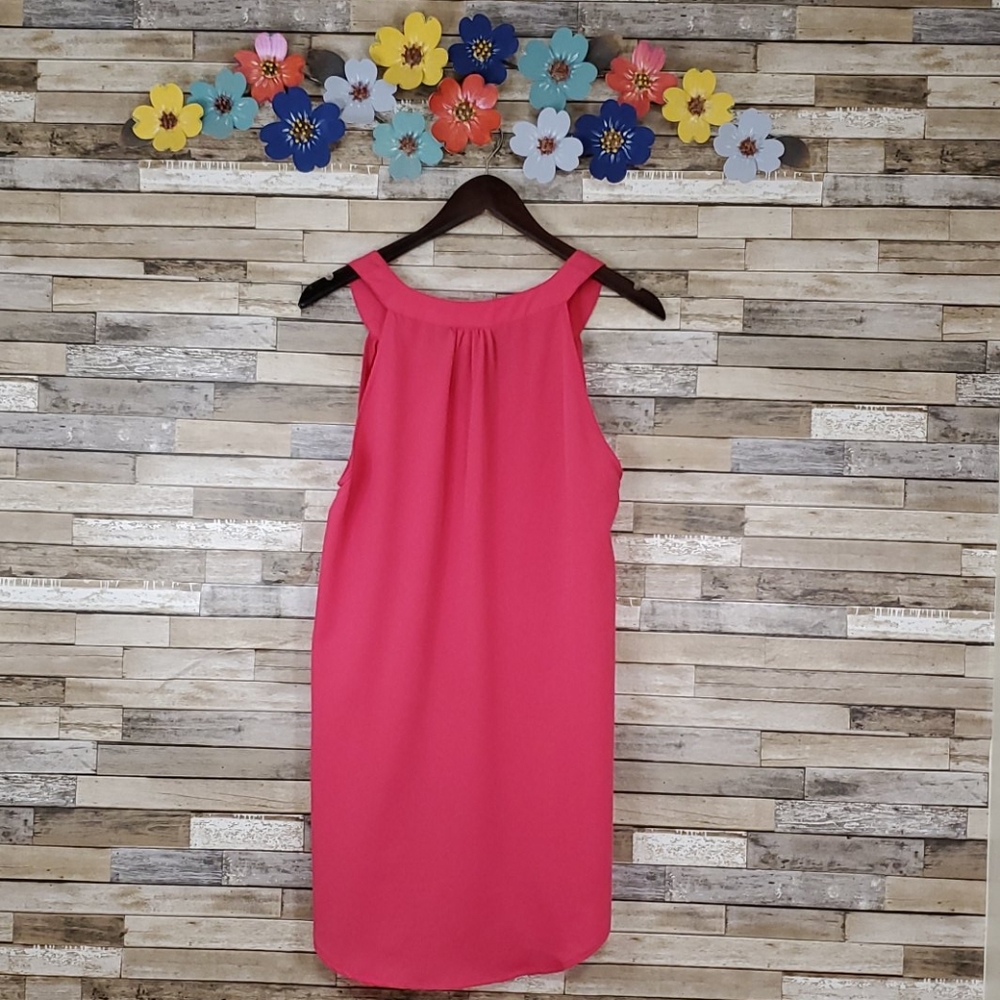 Hot Pink All For Color Sleeveless Dress - Picture 3 of 7